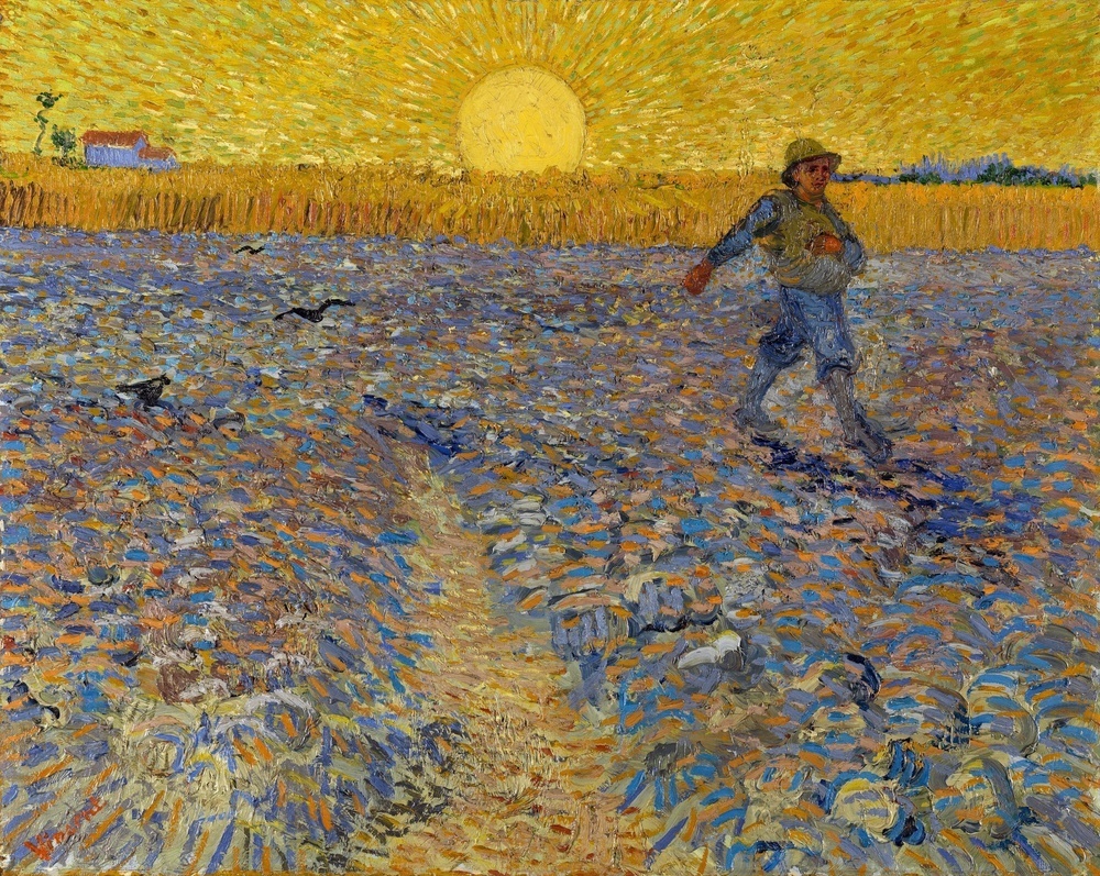 "O Semeador" (The Sower) - Vincent van Gogh (1888)